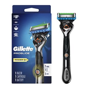 Gillette ProGlide Power Razors for Men, 1 Gillette Razor, 1 Razor Blade Refill, 1 Battery